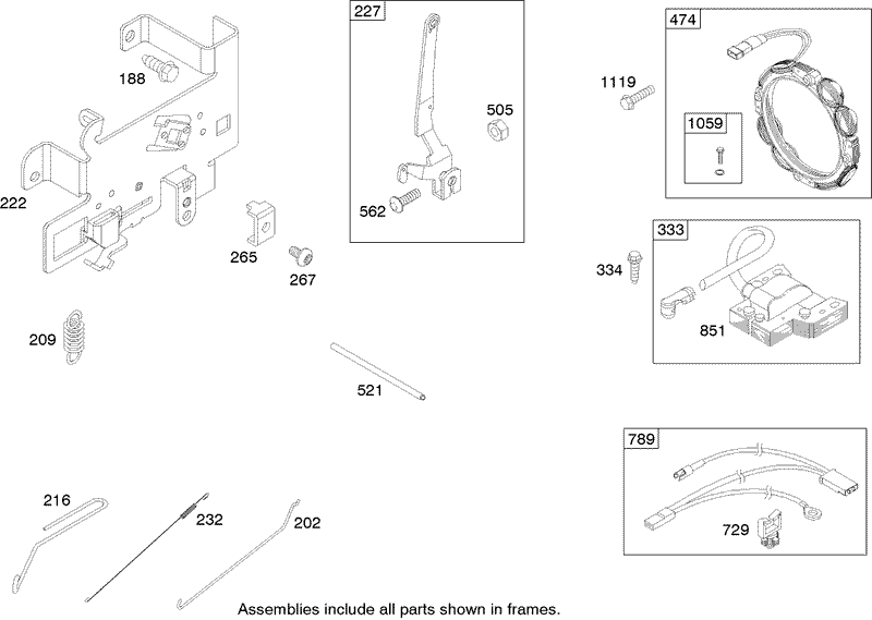 Governor Assembly Briggs and Stratton Model 280h07 0160 e1