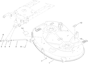 42 Inch Deck Assembly