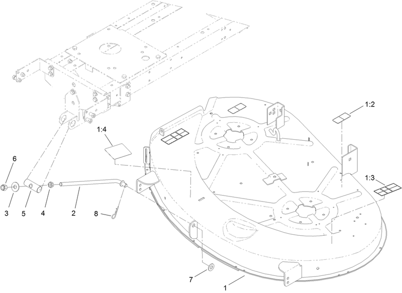 42 Inch Deck Assembly