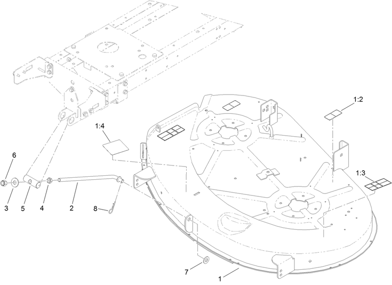 42 Inch Deck Assembly
