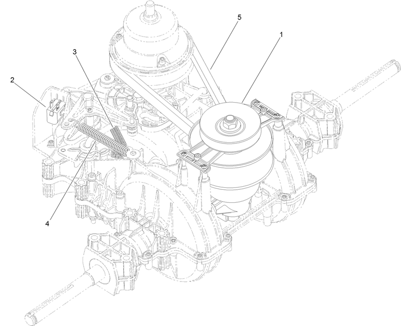 Transmission Assembly No 121 3956