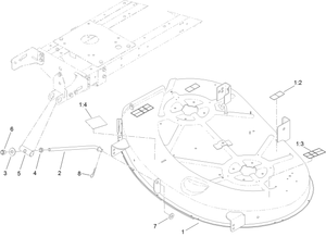 42 Inch Deck Assembly