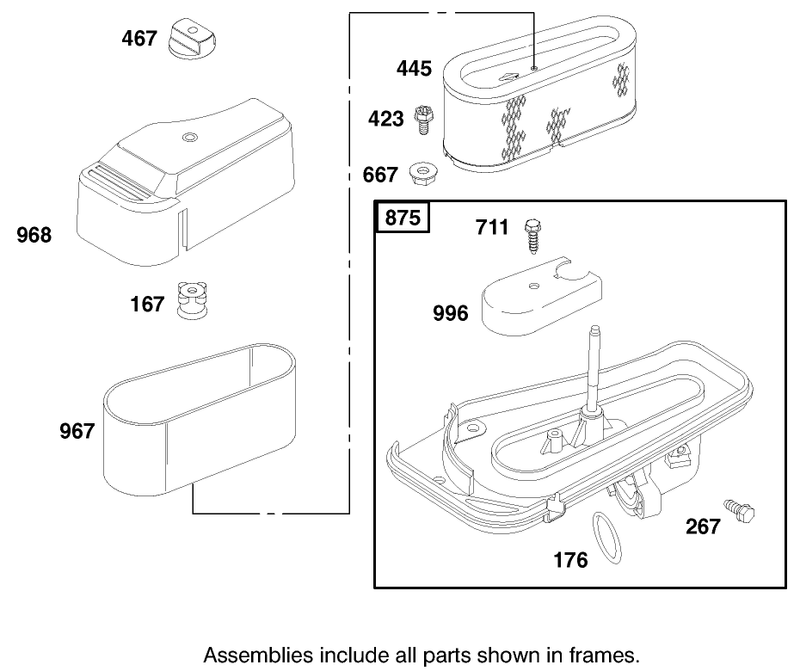 Engine Briggs and Stratton Model 312777 0128 E1