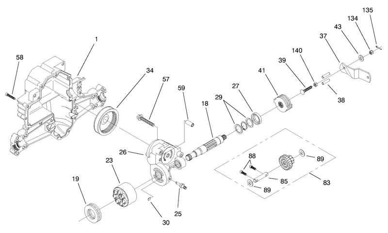 Hydro Transaxle Assembly cont