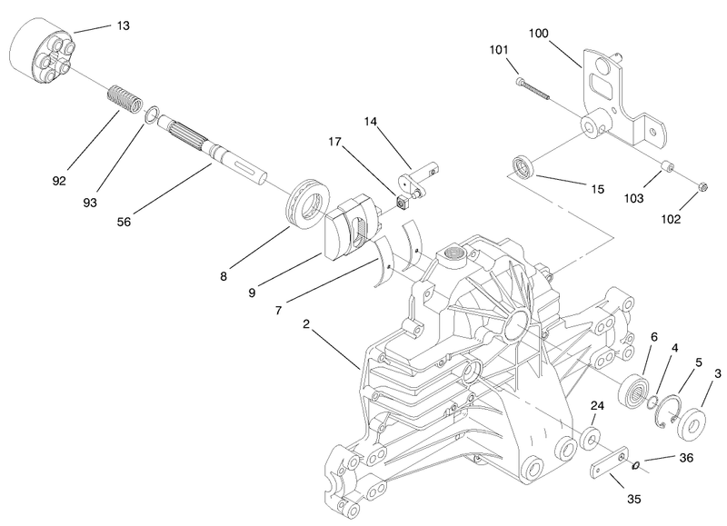 Hydro Transaxle Assembly
