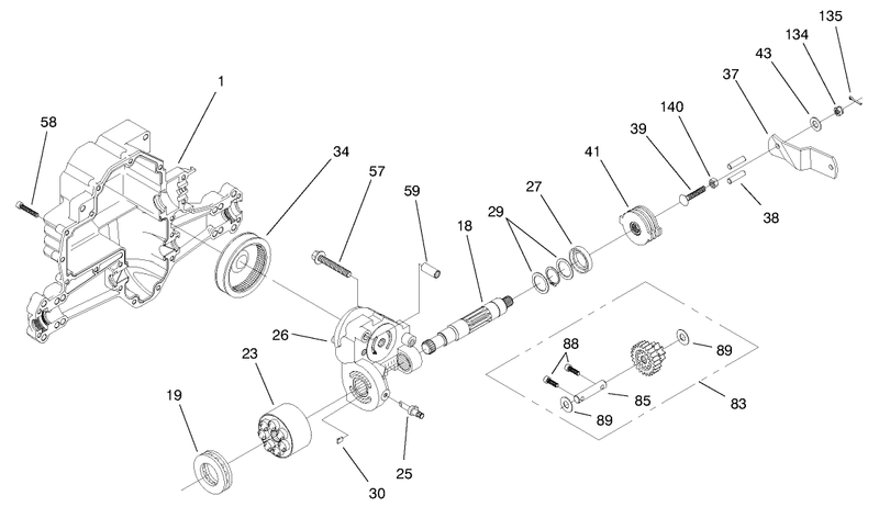 Hydro Transaxle Assembly continued