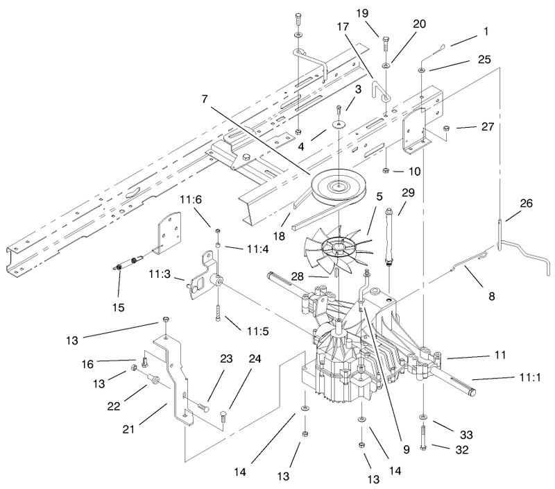 Hydro Transaxle Assembly