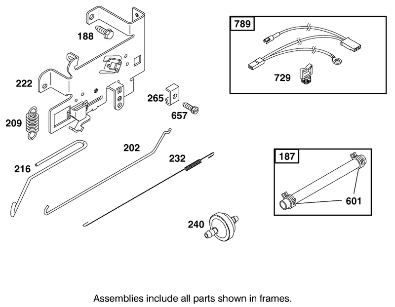 Engine Briggs and Stratton Model 312777 0128 E1