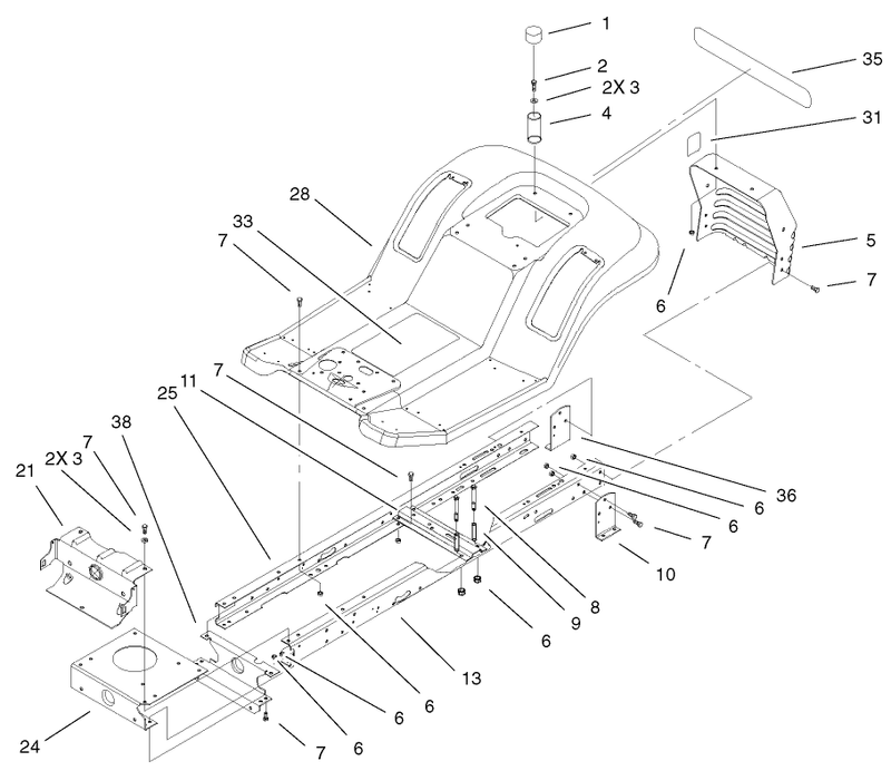 Frame and Body Assembly