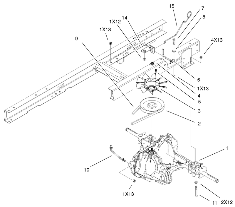 Hydro Transaxle Assembly