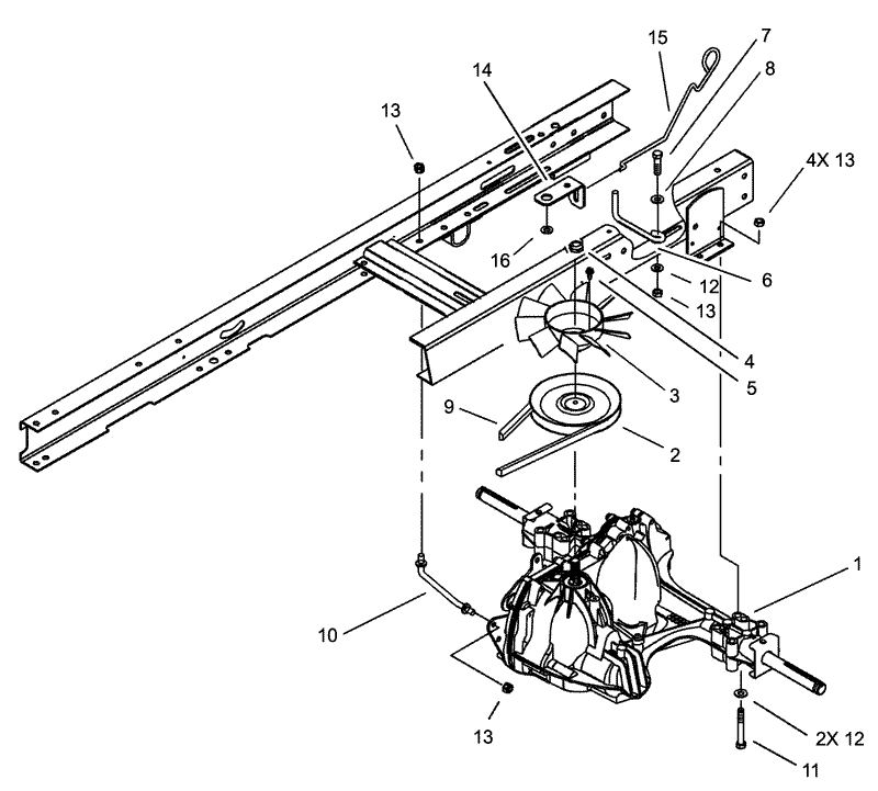 Hydro Transaxle Assembly