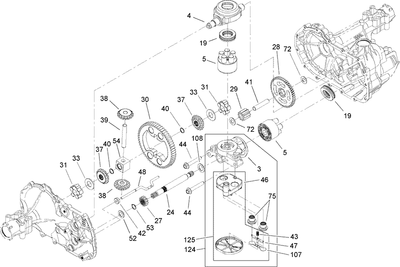 Gear Assembly Transaxle No 104 1760
