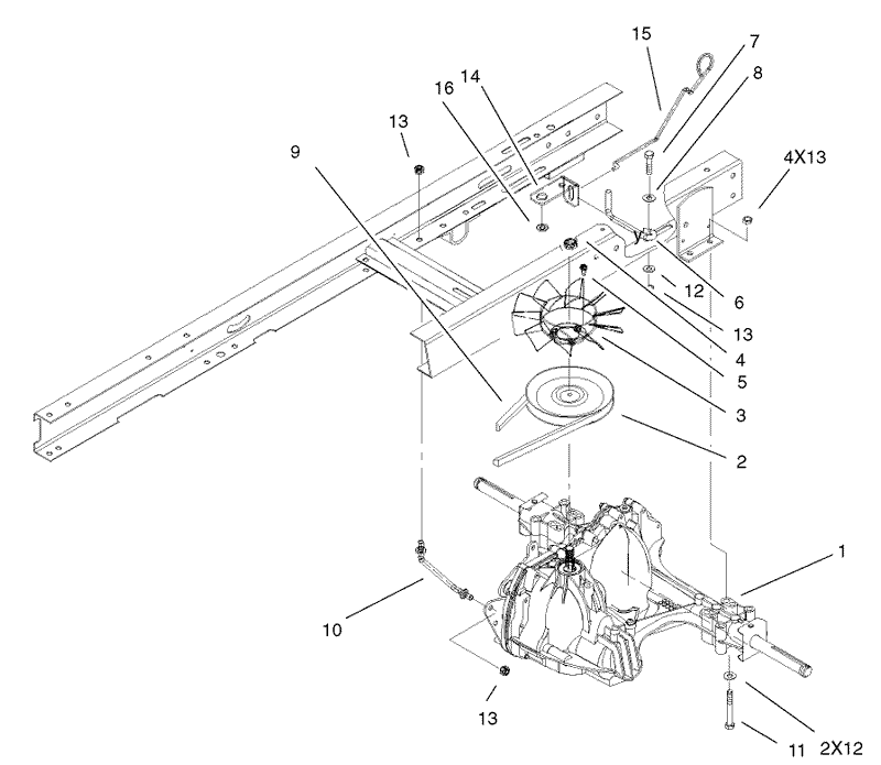Hydro Transaxle Assembly