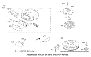Blower Housing Assembly Briggs and Stratton 31F777-0162-E1