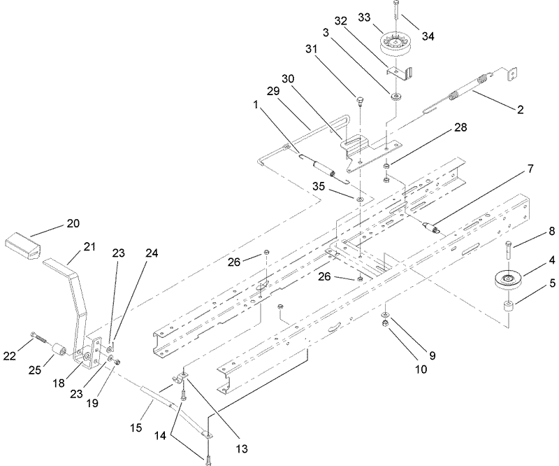 Traction Brake Assembly