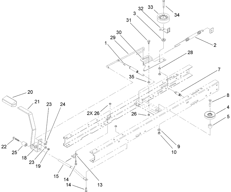 Traction Brake Assembly