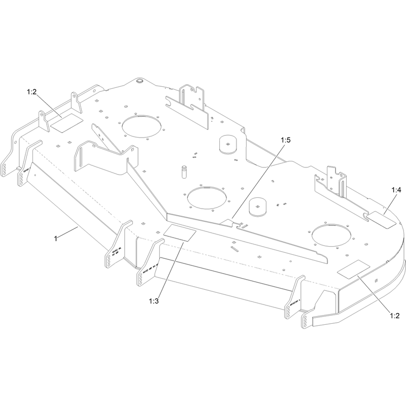 Deck Decal Assembly No. 147-7371