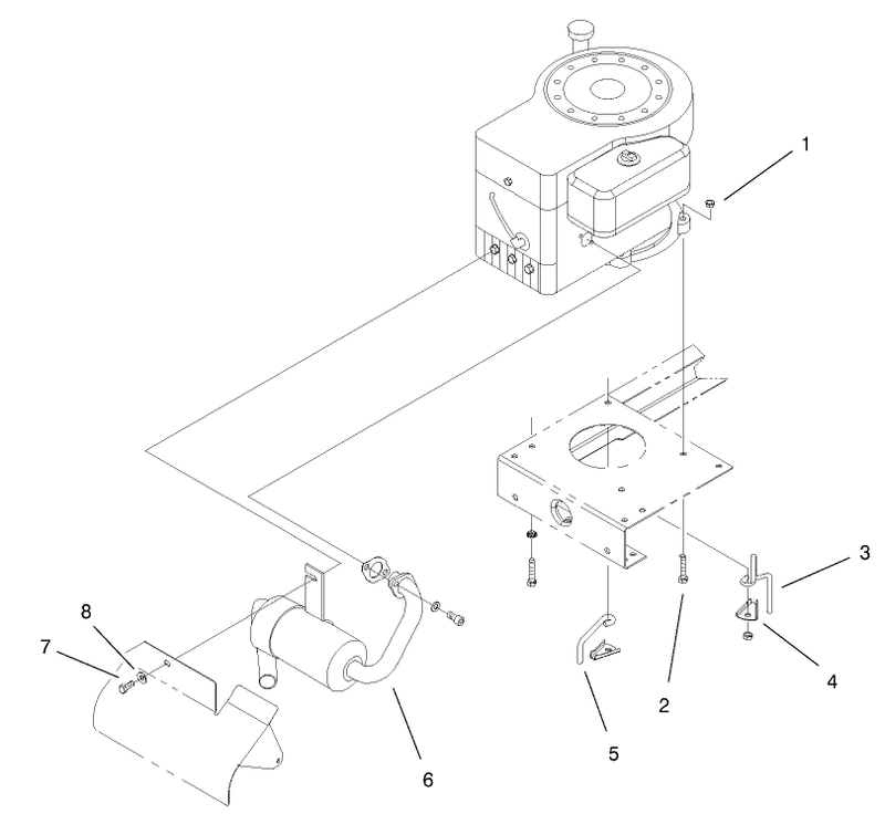 Engine System Components Assembly