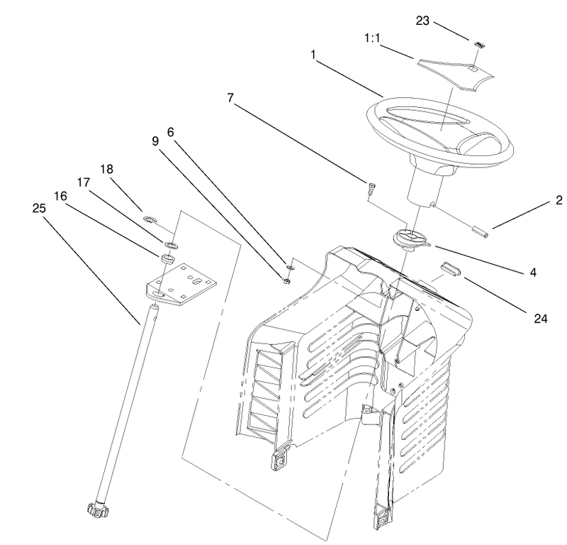 Fixed Steering Assembly