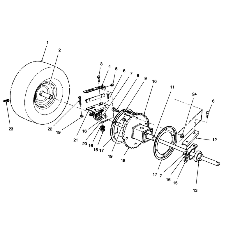 Rear Axle Assembly