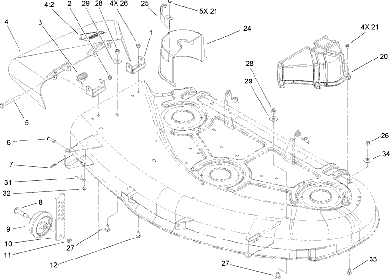 Chute and Recycler Assembly