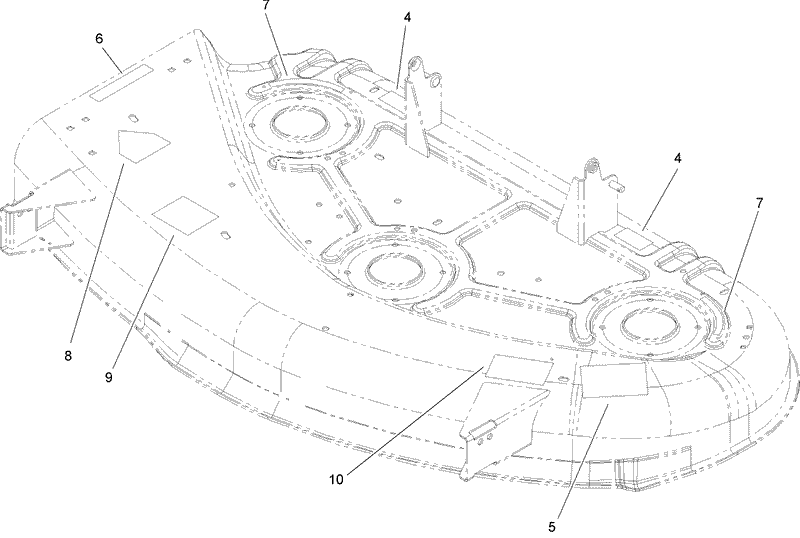 Deck Assembly No 95 6107
