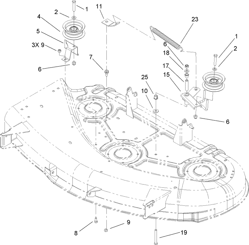 Pulley and Brake Assembly