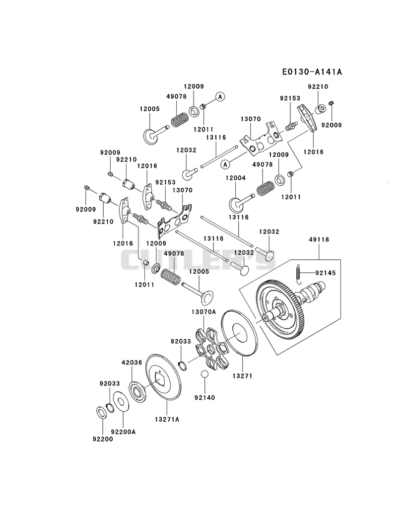 VALVE/CAMSHAFT