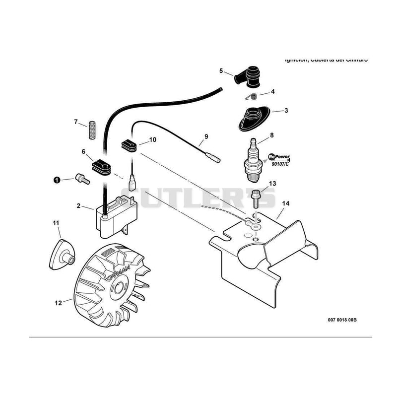 Ignition, Cylinder Cover