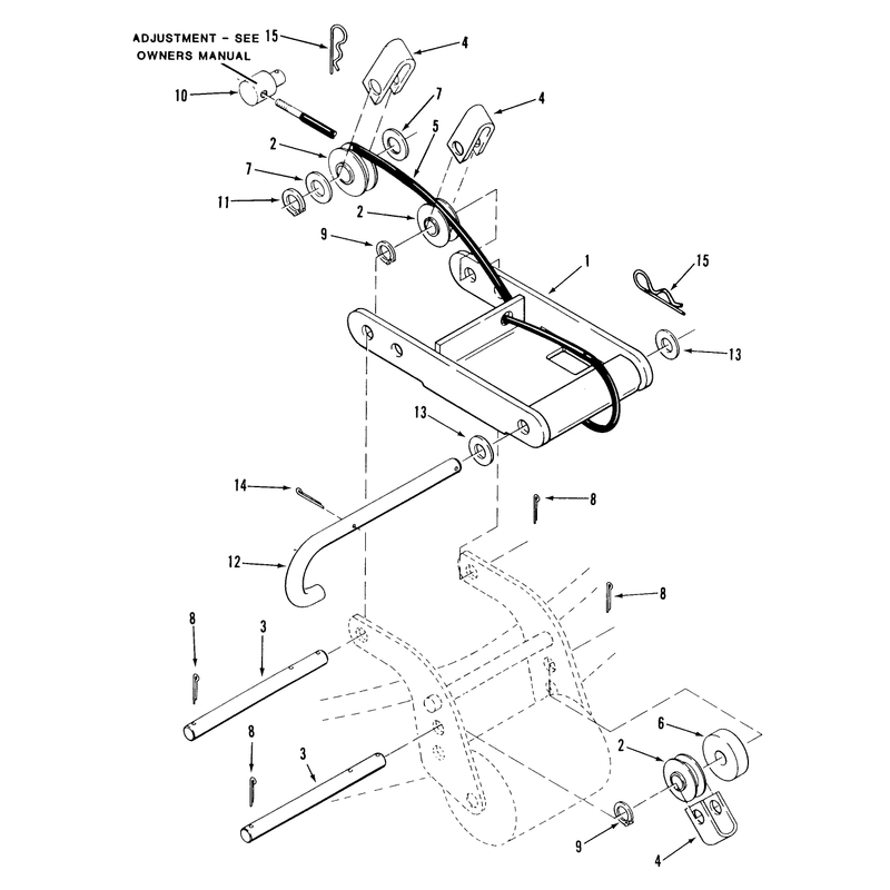 REAR AND SIDE DISCHARGE MOWERS-36-42 in. VEHICLE IDENTIFICATION NUMBERS 35-36XRO1 & E5-42XRO1