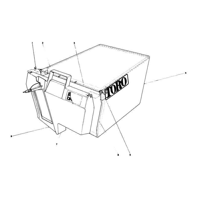 Grass Bag Assembly No 11-0189
