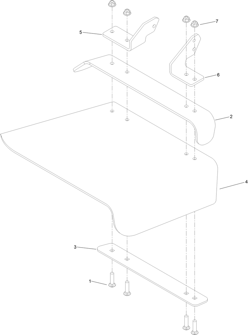 Deflector Assembly No 120 2451