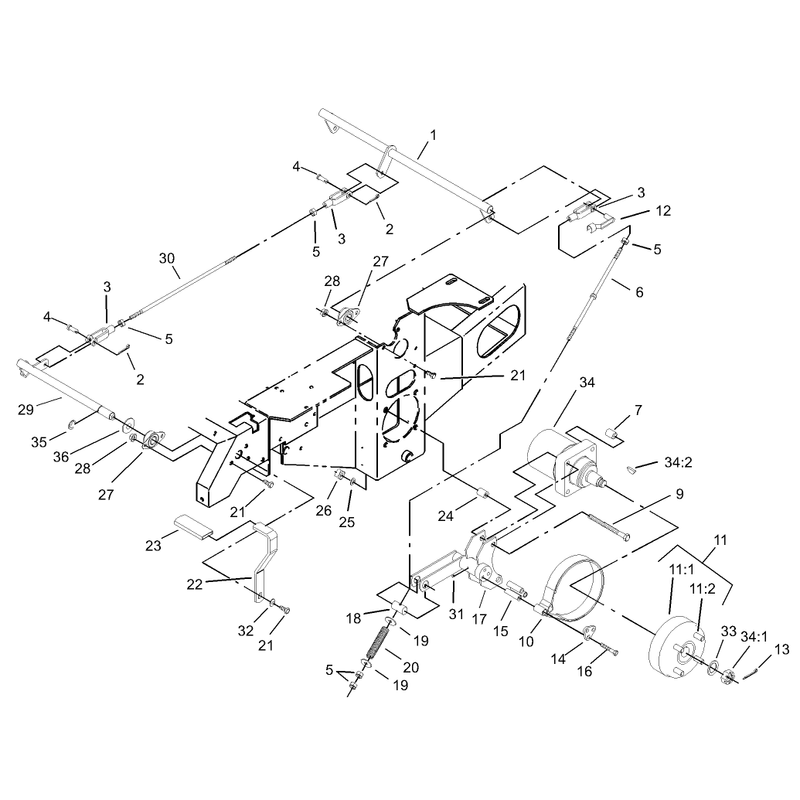 Parking Brake System Assembly