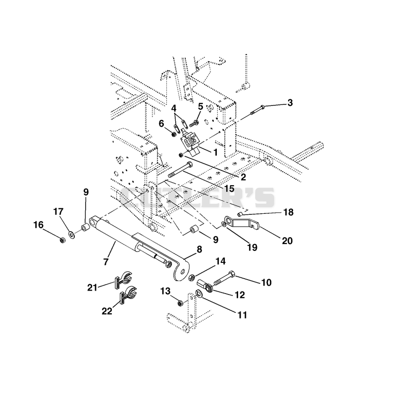 Lift Valve And Cylinder