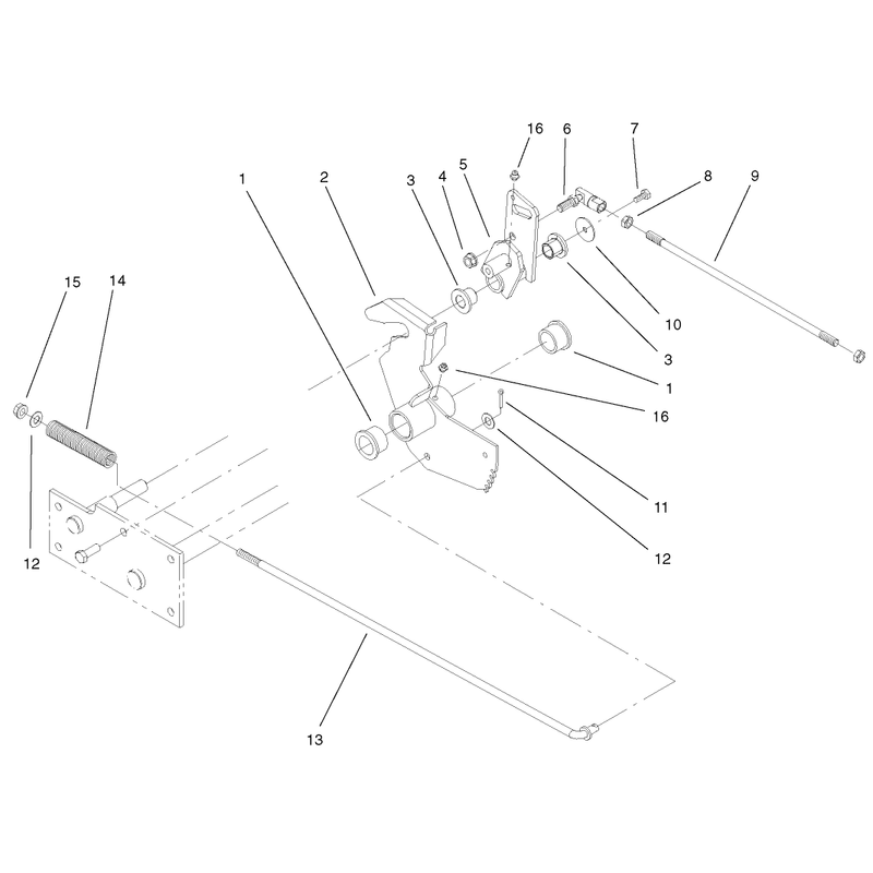 Parking Brake Lower Assembly