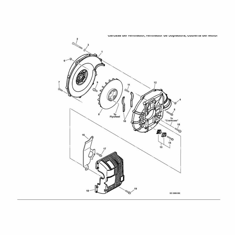 Fan Case, Blower Fan, Engine Cover