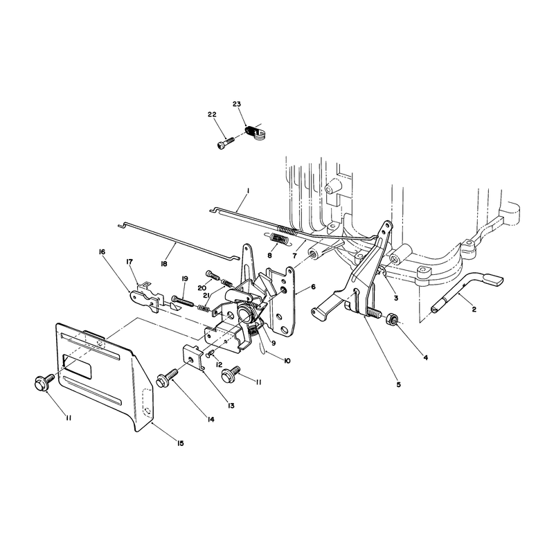 Governor Assembly (engine No. Vml0-7)