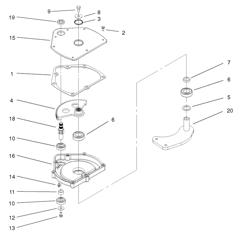 Steering Gearbox Assembly