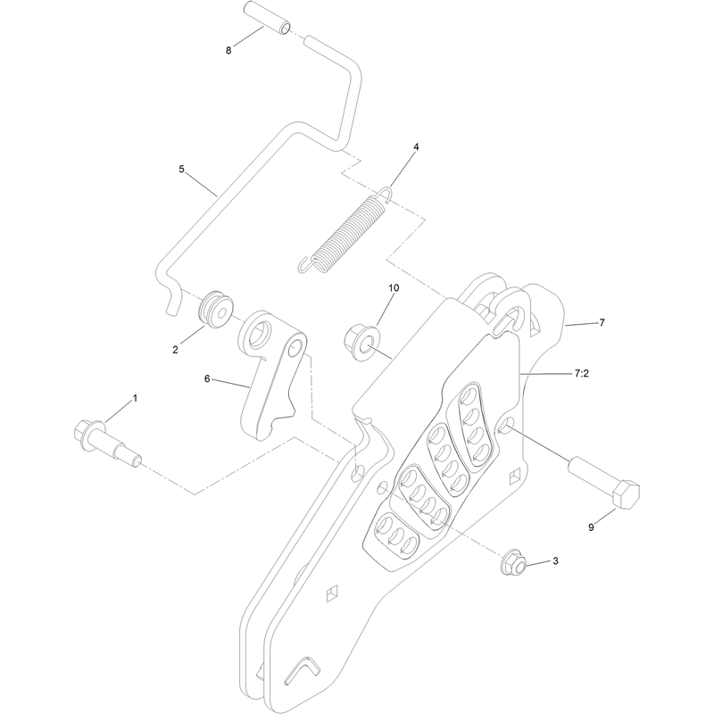 Height of Cut Assembly No 121-4779