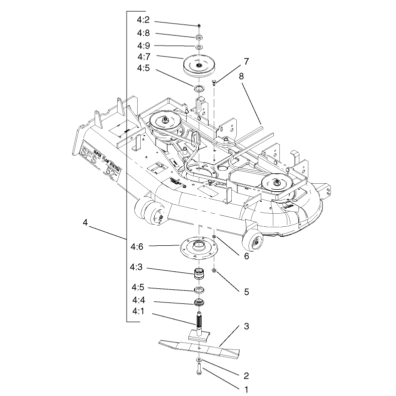 Deck Spindle Assembly