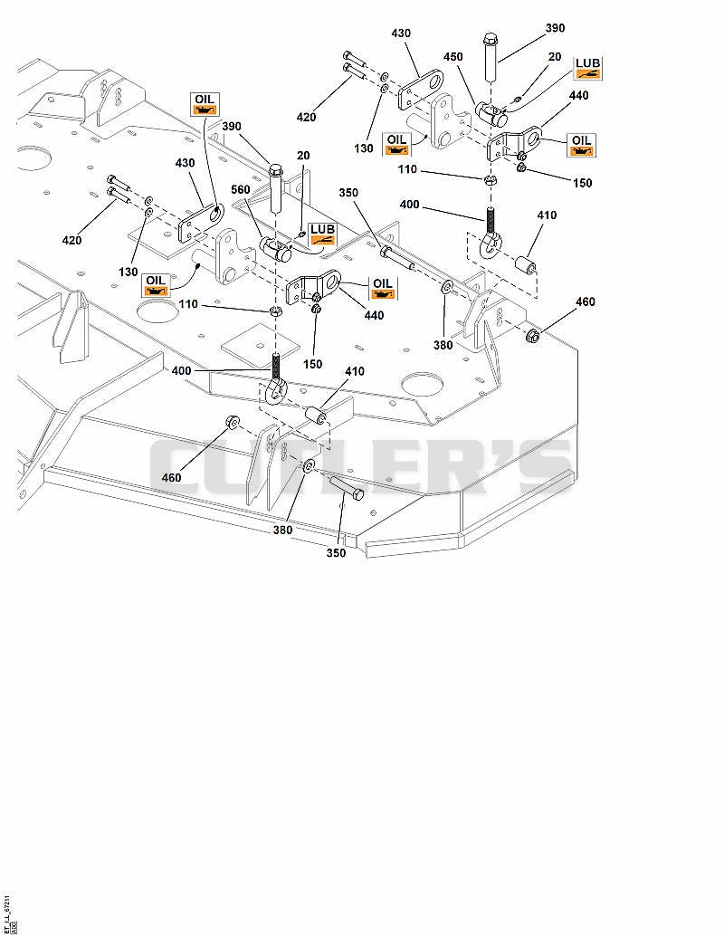 Deck Lift Linkages
