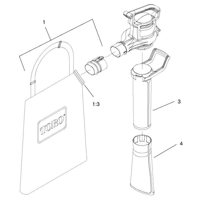 Vacuum Tube And Bag Assembly
