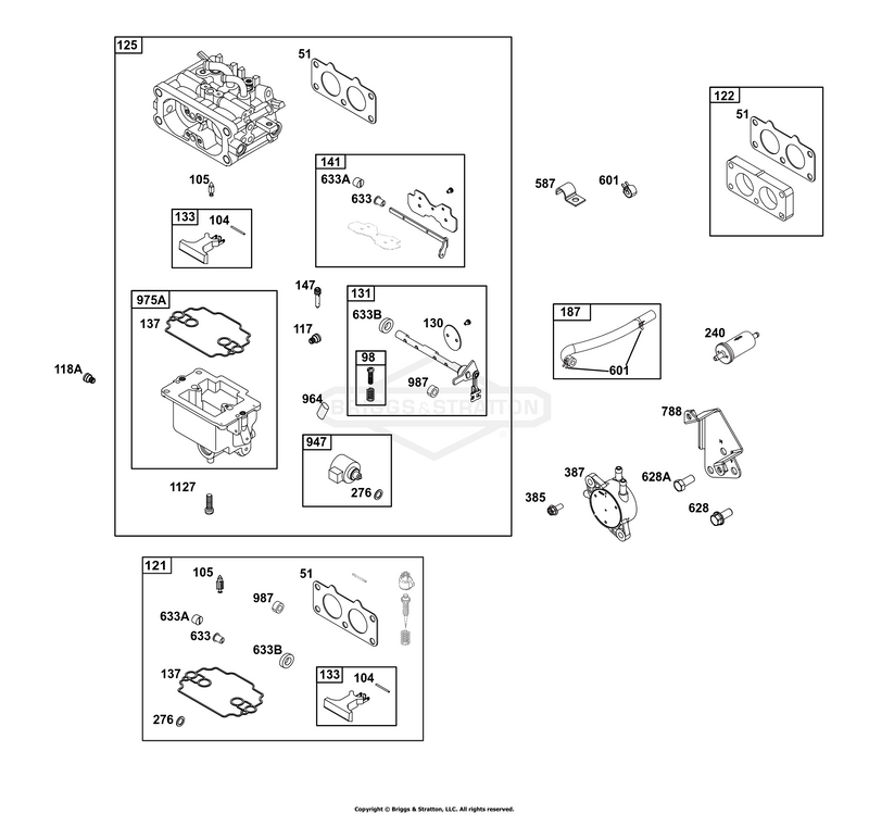 Carburetor and Fuel Supply Group