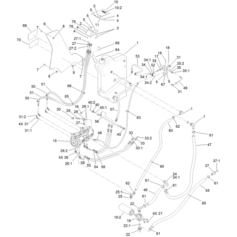 Traction Hydraulics Assembly