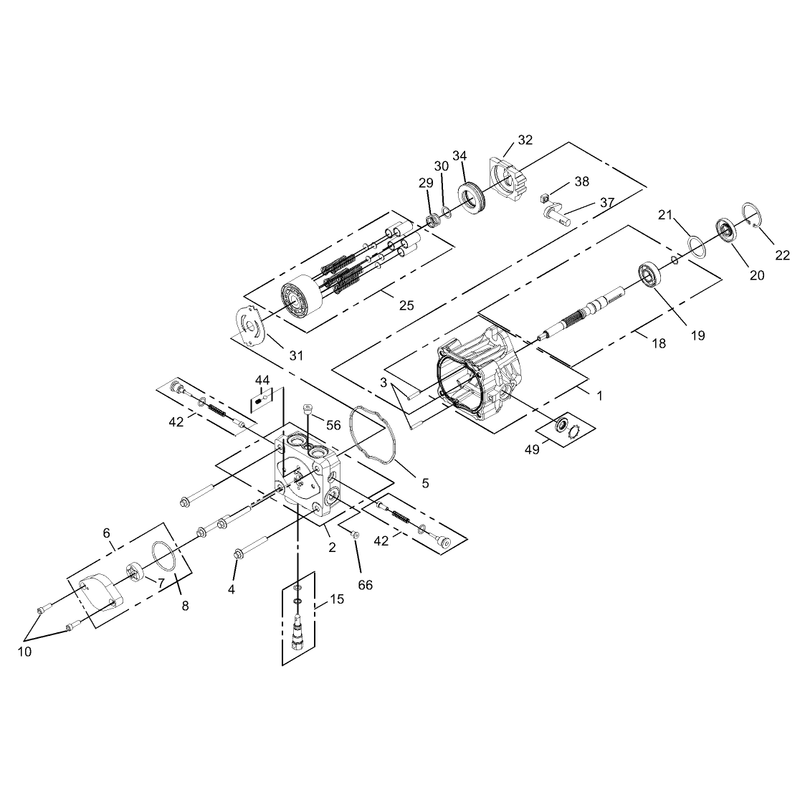 Hydraulic Pump Assembly No 106-5490