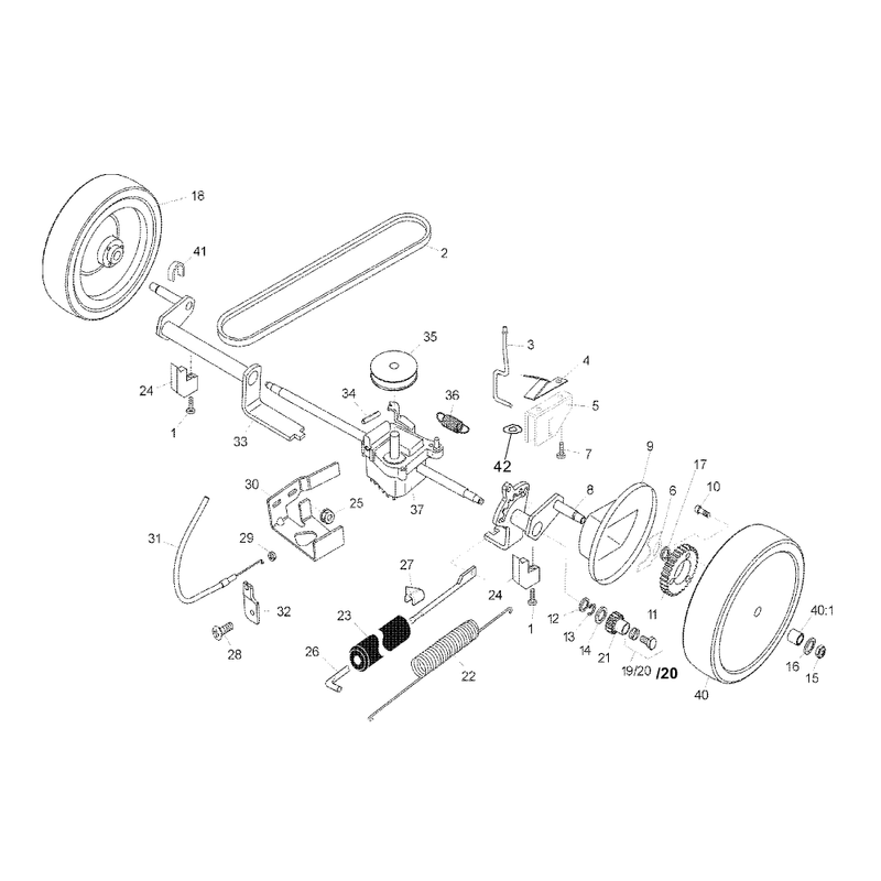 Rear Axle Assembly