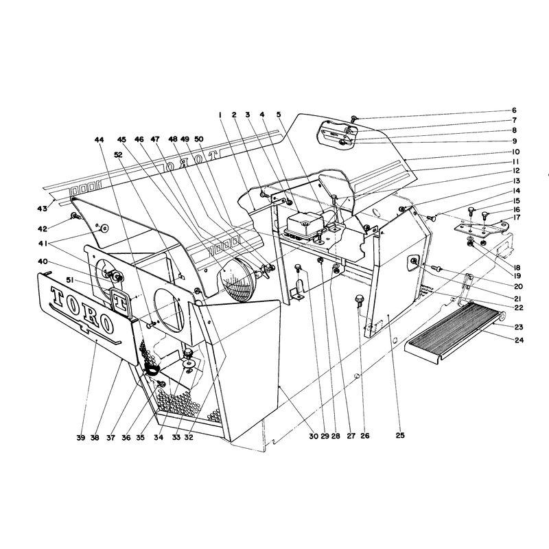 Hood & Grille Assembly