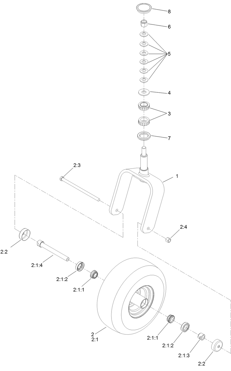 Caster Wheel Assembly