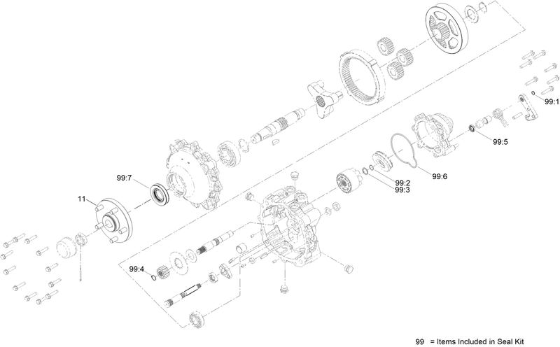 RH Motor Assembly No 126 8133