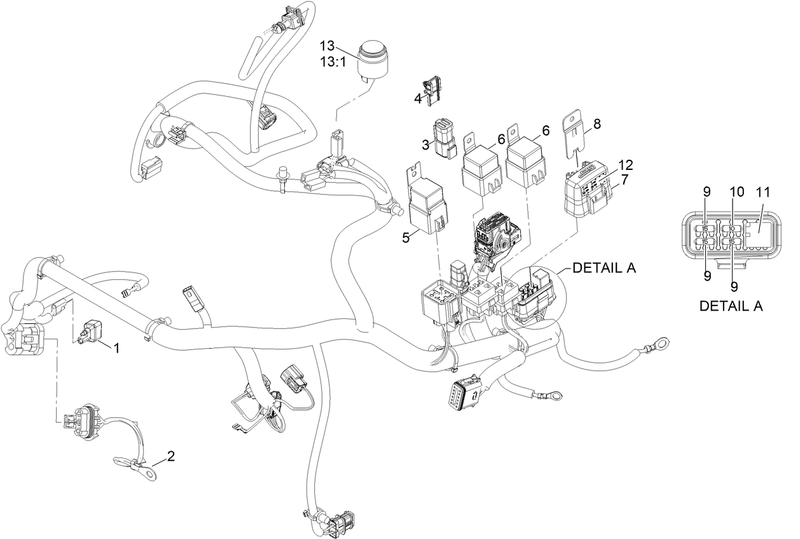 Wire Harness Assembly No 142 7960